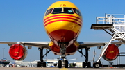 DHL (European Air Transport Leipzig) Boeing 757-236(SF) (D-ALEB) at  Frankfurt am Main, Germany