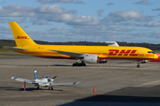 DHL (European Air Transport Leipzig) Boeing 757-236(SF) (D-ALEE) at  Billund, Denmark
