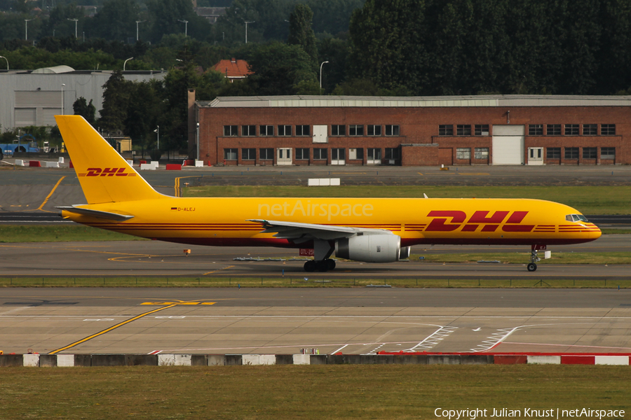 DHL (European Air Transport Leipzig) Boeing 757-23APF (D-ALEJ) | Photo 76312