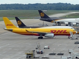 DHL (European Air Transport Leipzig) Airbus A330-243F (D-ALEJ) at  Cologne/Bonn, Germany