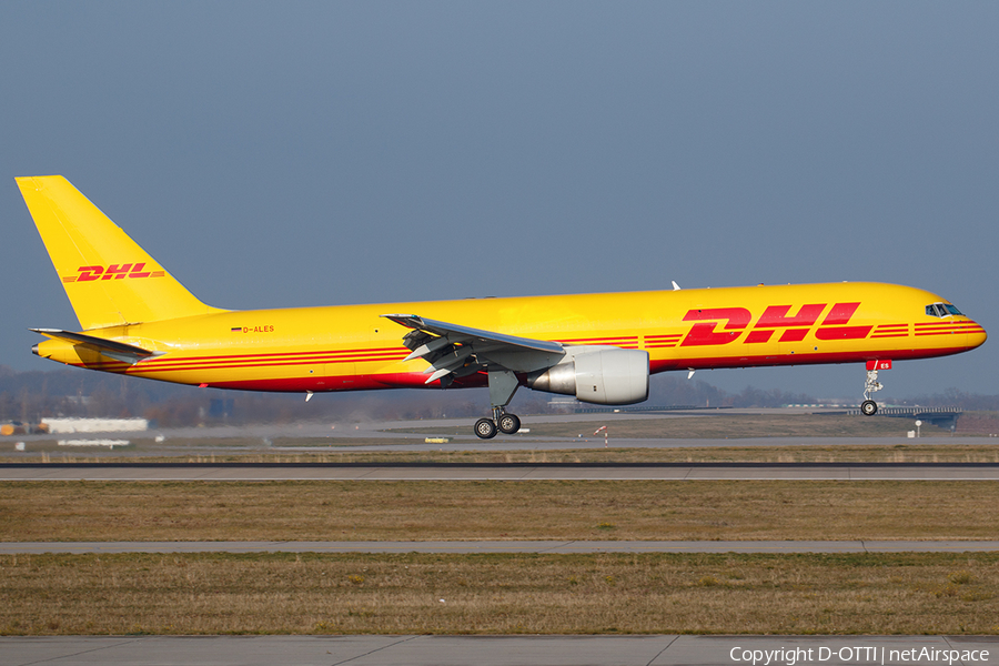 DHL (European Air Transport Leipzig) Boeing 757-2Q8(PCF) (D-ALES) | Photo 413819