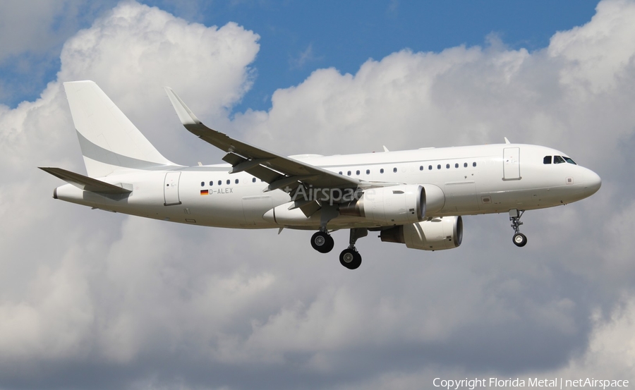 K5-Aviation Airbus A319-115 CJ (D-ALEX) | Photo 306933