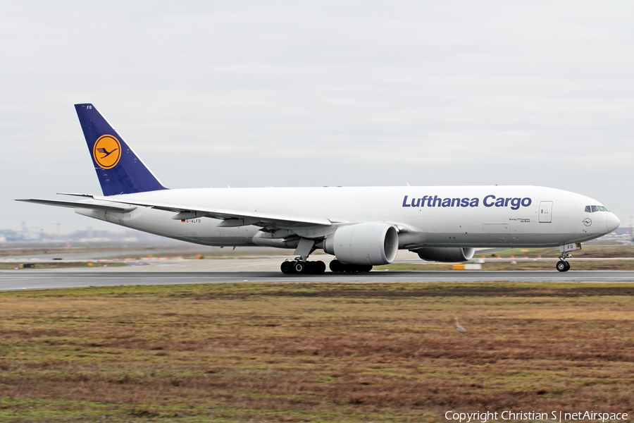Lufthansa Cargo Boeing 777-FBT (D-ALFD) | Photo 420383