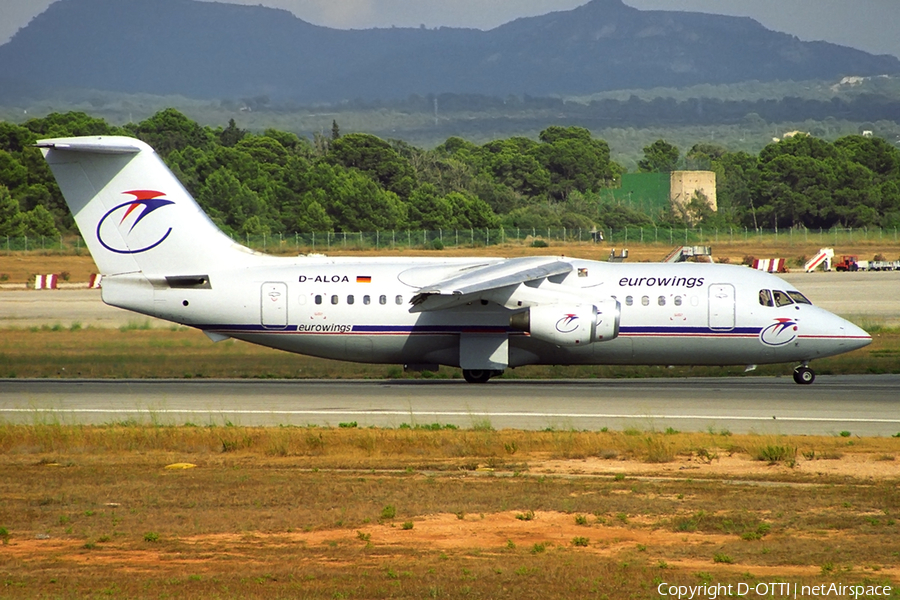 Eurowings BAe Systems BAe-146-200 (D-ALOA) | Photo 347241