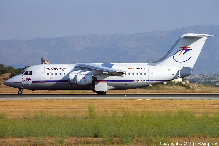 Eurowings BAe Systems BAe-146-200 (D-ALOA) | Photo 428041