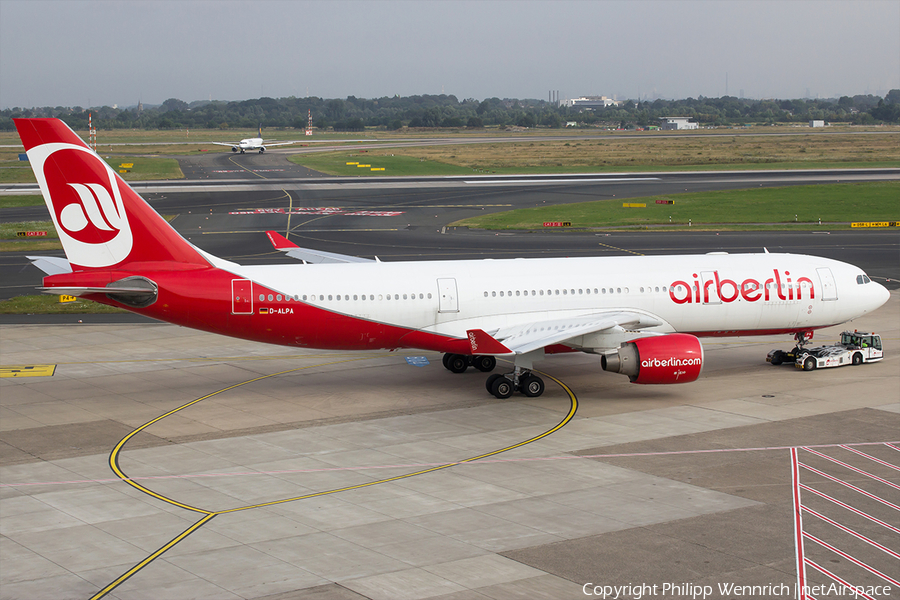 Air Berlin Airbus A330-223 (D-ALPA) | Photo 117540