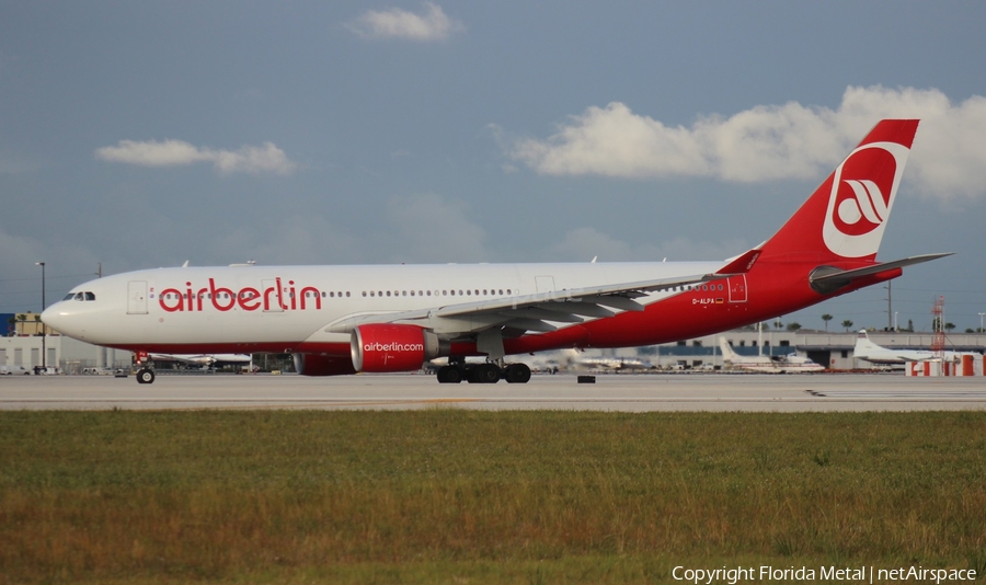 Air Berlin Airbus A330-223 (D-ALPA) | Photo 576332