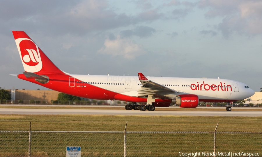Air Berlin Airbus A330-223 (D-ALPA) | Photo 576338