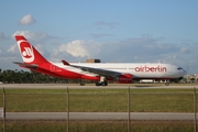 Air Berlin Airbus A330-223 (D-ALPC) at  Miami - International, United States