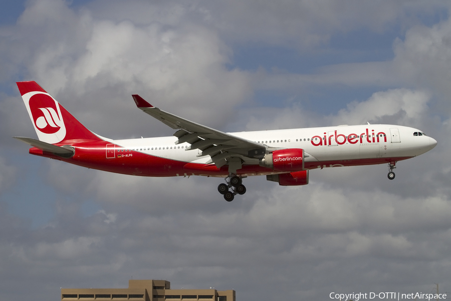 Air Berlin Airbus A330-223 (D-ALPG) | Photo 432403