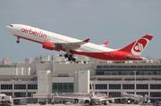 Air Berlin Airbus A330-223 (D-ALPG) at  Miami - International, United States