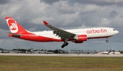 Air Berlin Airbus A330-223 (D-ALPH) at  Miami - International, United States