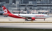 Air Berlin Airbus A330-223 (D-ALPJ) at  Miami - International, United States