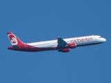 Air Berlin Airbus A321-211 (D-ALSA) at  Malaga, Spain
