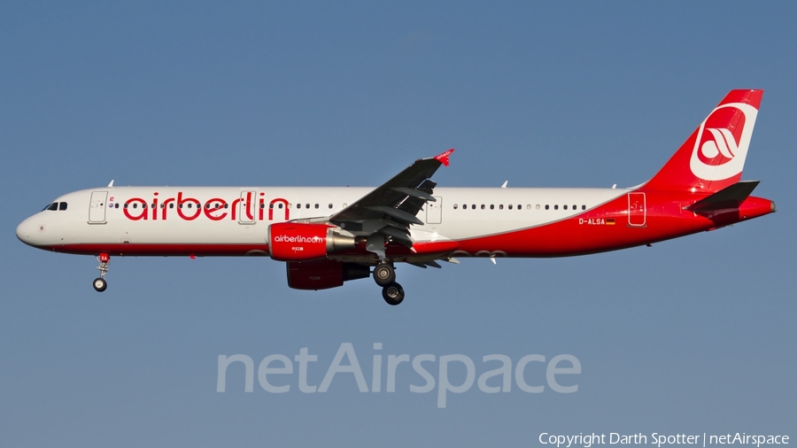 Air Berlin Airbus A321-211 (D-ALSA) | Photo 215111
