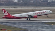 Air Berlin Airbus A321-211 (D-ALSA) at  Dusseldorf - International, Germany