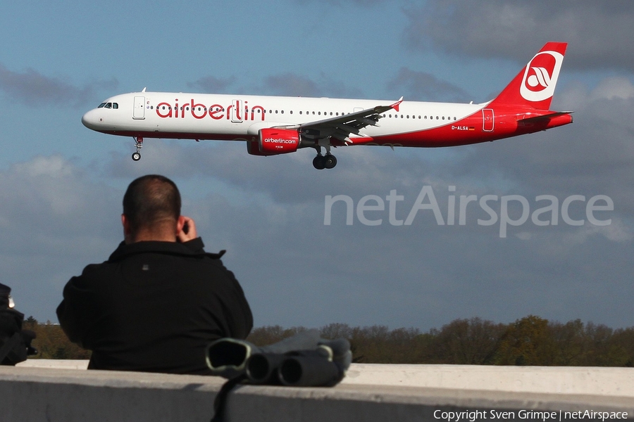 Air Berlin Airbus A321-211 (D-ALSA) | Photo 107113