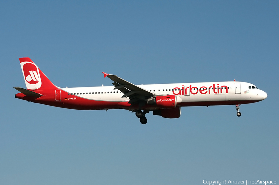 Air Berlin Airbus A321-211 (D-ALSA) | Photo 381277