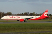 Air Berlin Airbus A321-211 (D-ALSA) at  Hamburg - Fuhlsbuettel (Helmut Schmidt), Germany