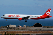 Air Berlin Airbus A321-211 (D-ALSA) at  Gran Canaria, Spain