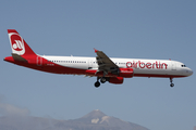 Air Berlin Airbus A321-211 (D-ALSA) at  Tenerife Sur - Reina Sofia, Spain