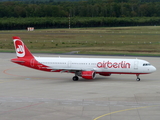 Air Berlin Airbus A321-211 (D-ALSC) at  Cologne/Bonn, Germany