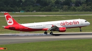 Air Berlin Airbus A321-211 (D-ALSC) at  Dusseldorf - International, Germany