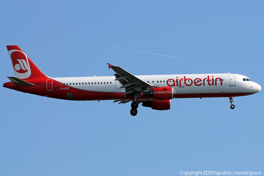 Air Berlin Airbus A321-211 (D-ALSC) | Photo 276127