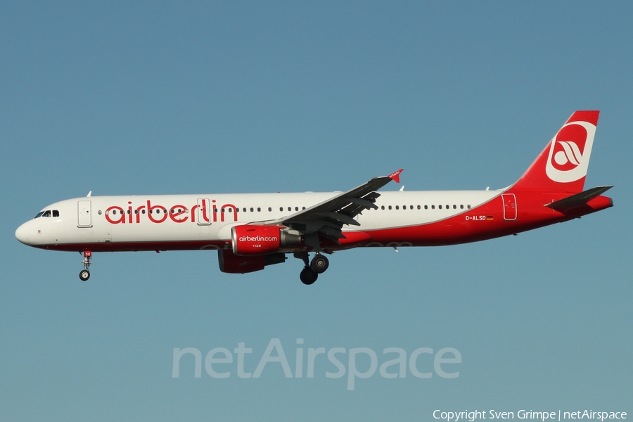 Air Berlin Airbus A321-211 (D-ALSD) | Photo 433250