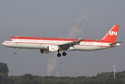 LTU International Airbus A321-211 (D-ALSD) at  Dusseldorf - International, Germany