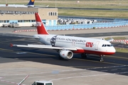LTU International Airbus A320-214 (D-ALTB) at  Frankfurt am Main, Germany