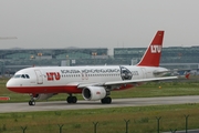 LTU International Airbus A320-214 (D-ALTB) at  Frankfurt am Main, Germany