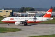LTU International Airbus A320-214 (D-ALTB) at  Hamburg - Fuhlsbuettel (Helmut Schmidt), Germany