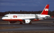 LTU International Airbus A320-214 (D-ALTB) at  Hamburg - Fuhlsbuettel (Helmut Schmidt), Germany