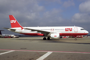 LTU International Airbus A320-214 (D-ALTB) at  Hamburg - Fuhlsbuettel (Helmut Schmidt), Germany