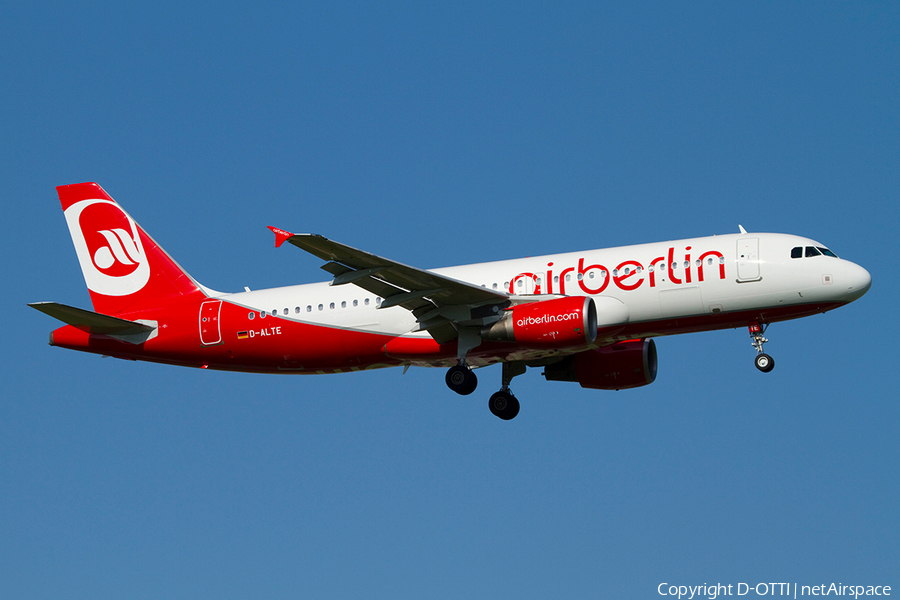 Air Berlin Airbus A320-214 (D-ALTE) | Photo 365798