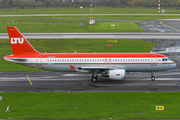 LTU International Airbus A320-214 (D-ALTG) at  Dusseldorf - International, Germany