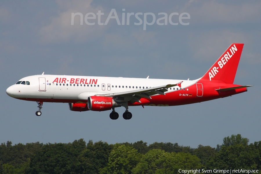 Air Berlin Airbus A320-214 (D-ALTK) | Photo 469893