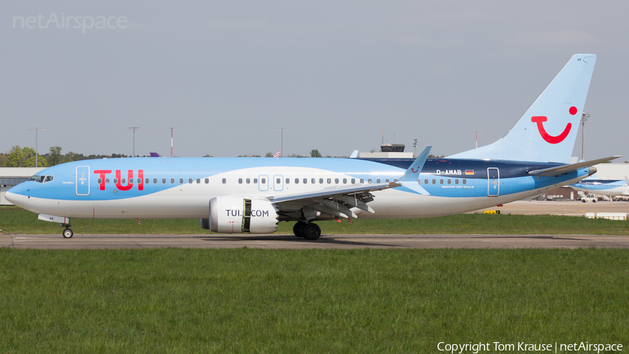 TUI Airlines Germany Boeing 737-8 MAX (D-AMAB) | Photo 507066