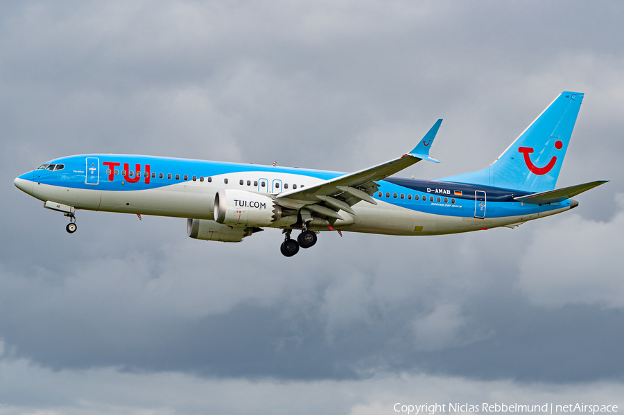 TUI Airlines Germany Boeing 737-8 MAX (D-AMAB) | Photo 529420