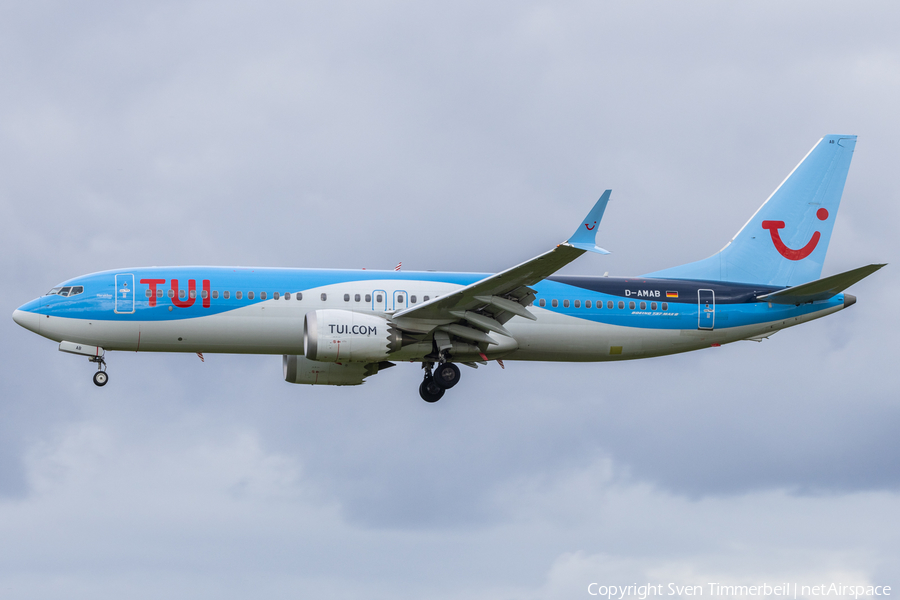 TUI Airlines Germany Boeing 737-8 MAX (D-AMAB) | Photo 529500