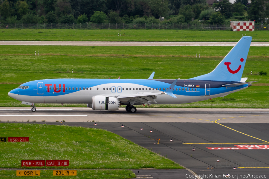 TUI Airlines Germany Boeing 737-8 MAX (D-AMAX) | Photo 466020