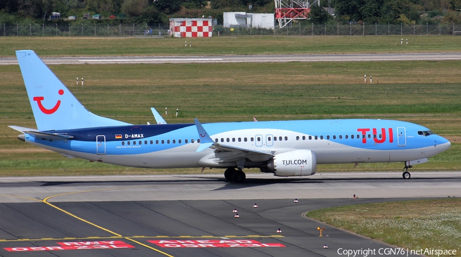 TUI Airlines Germany Boeing 737-8 MAX (D-AMAX) | Photo 519329
