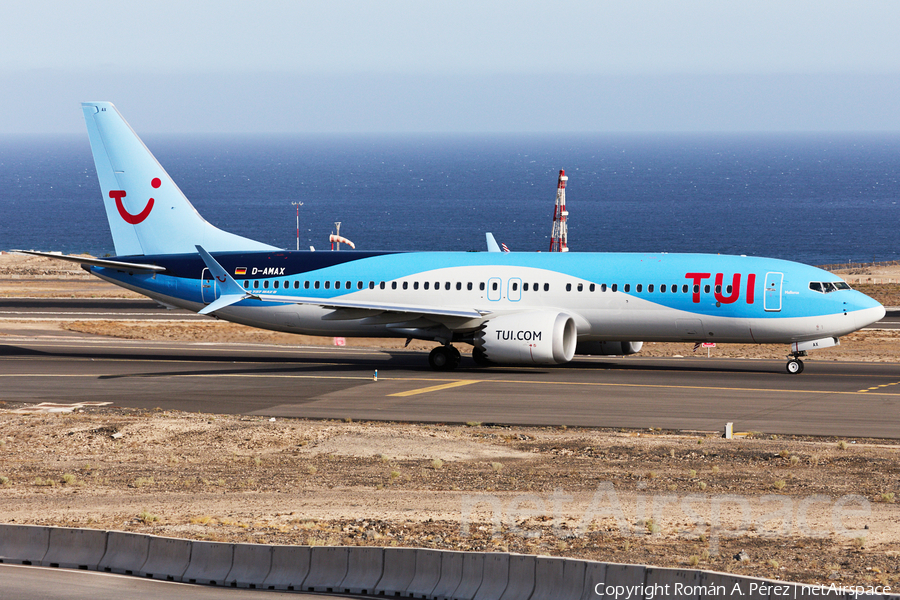 TUI Airlines Germany Boeing 737-8 MAX (D-AMAX) | Photo 468609