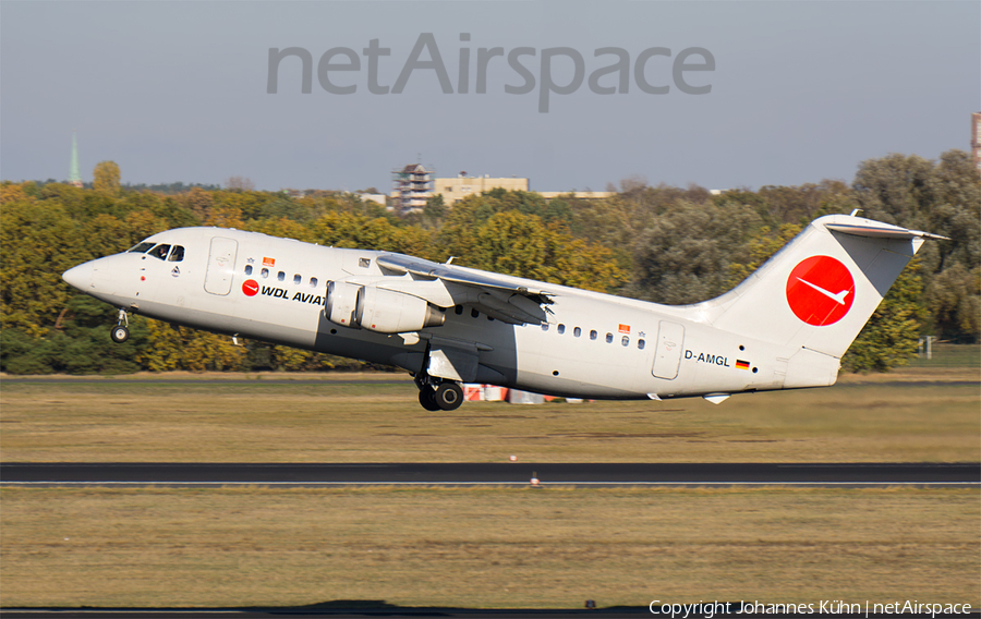 WDL Aviation BAe Systems BAe-146-200 (D-AMGL) | Photo 277109