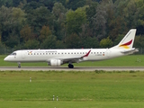 German Airways Embraer ERJ-190AR (ERJ-190-100IGW) (D-AMWO) at  Dusseldorf - International, Germany