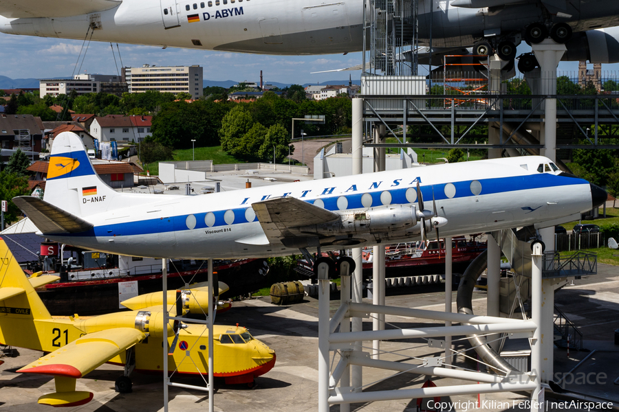 Lufthansa Vickers Viscount 814 (D-ANAF) | Photo 413538