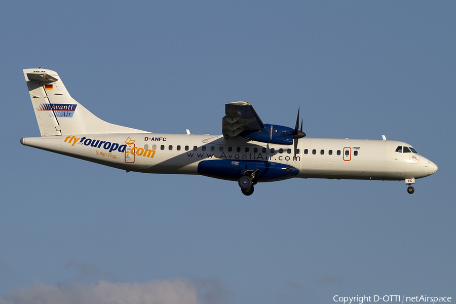 Avanti Air ATR 72-202 (D-ANFC) | Photo 388010