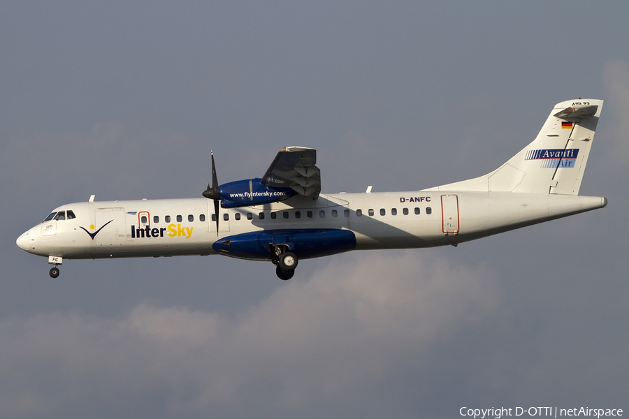 InterSky ATR 72-202 (D-ANFC) | Photo 408414