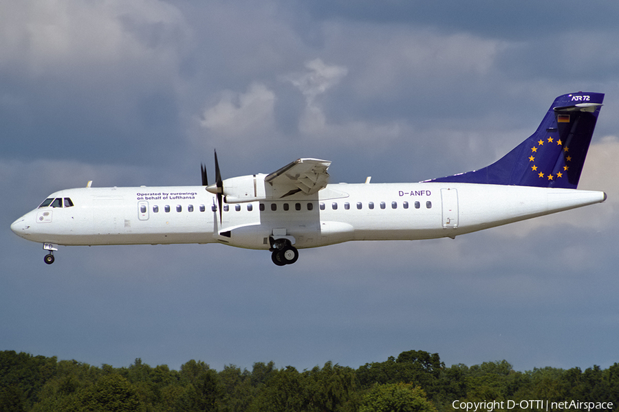 Team Lufthansa (Eurowings) ATR 72-202 (D-ANFD) | Photo 501502